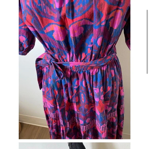 Oliphant Dress Batike Print Sz S - Picture 3 of 5